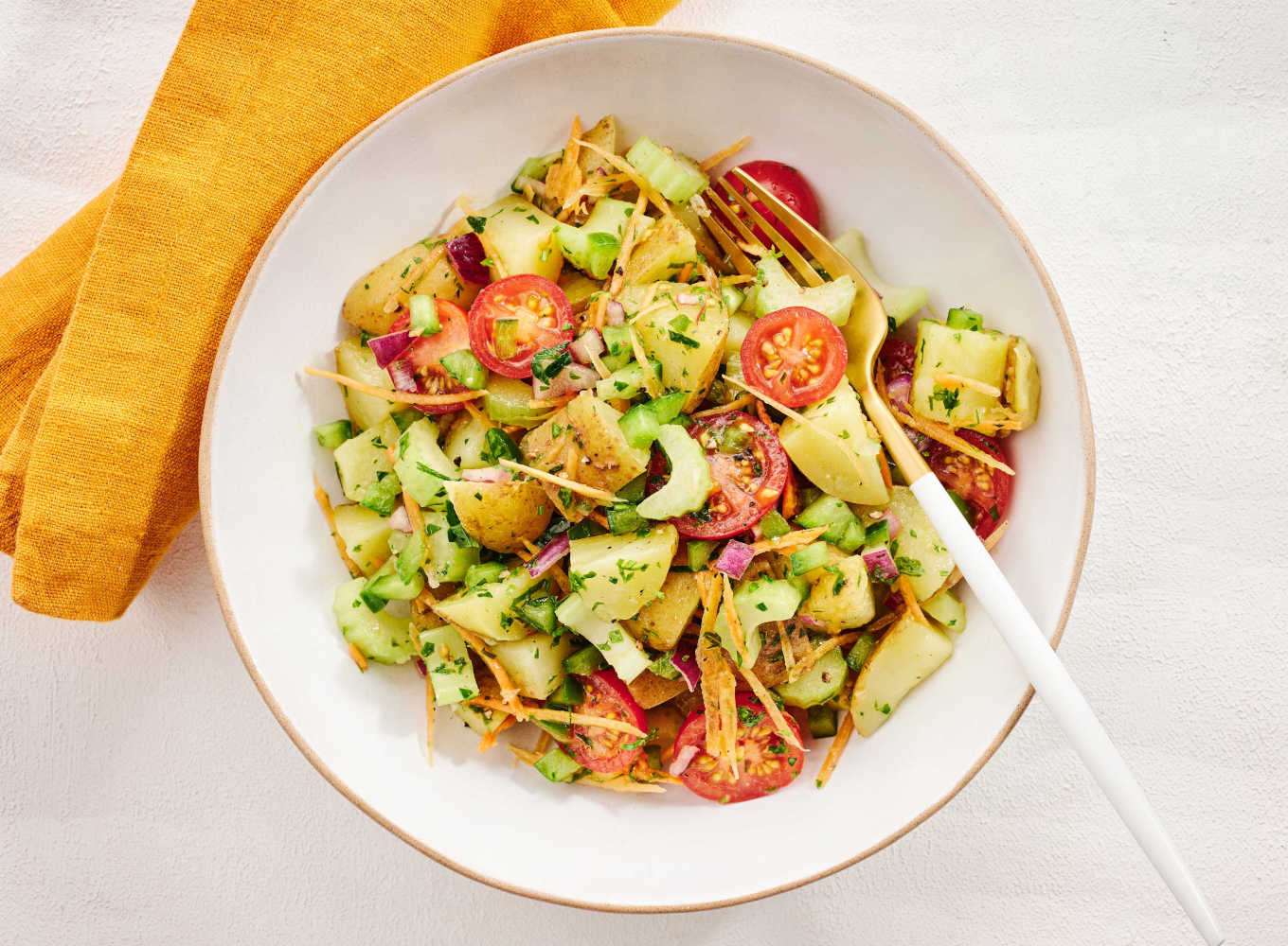 Easy healthy potato salad