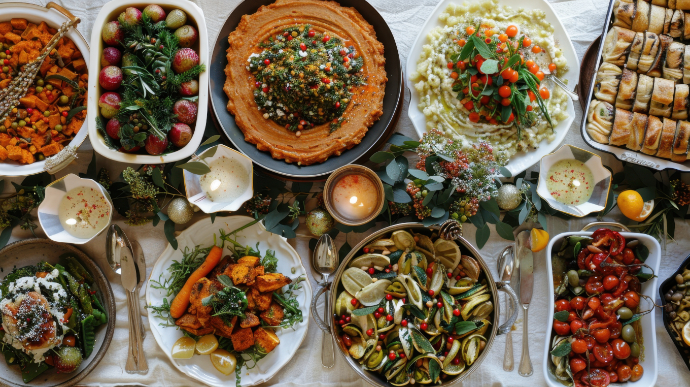 Vegetarian holiday dishes